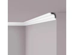 NOEL & MARQUET NMC A1 NOMASTYL Eckleiste Zierleiste Stuckleiste 2 m 200 cm x 8 cm x 8 cm Weiß