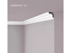 NOEL & MARQUET NMC A1 NOMASTYL Eckleiste Zierleiste Stuckleiste 2 m 200 cm x 8 cm x 8 cm Weiß