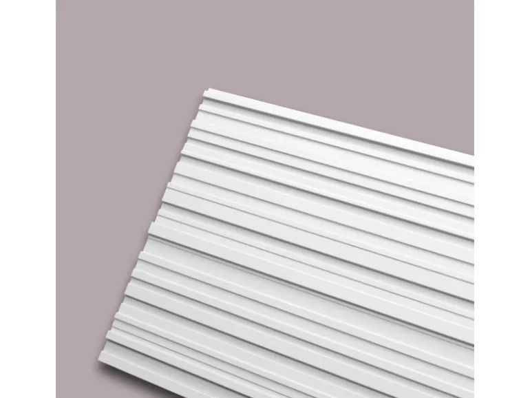 NOEL & MARQUET NMC ALLEGRETTO ARSTYL 3D Wandpaneel Akustikpaneel 2 m 200 cm x 1,4 cm x 30 cm Weiß