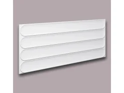 NOEL & MARQUET NMC ARC S ARSTYL Wandpaneel Wandvertäfelung Akustikpaneel 0,36 m2 95 cm x 1,45 cm x 38 cm Weiß