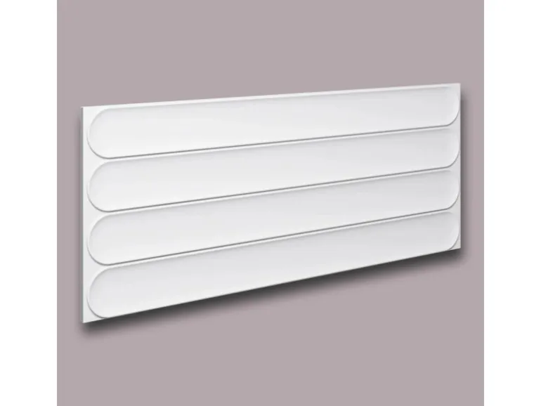 NOEL & MARQUET NMC ARC S ARSTYL Wandpaneel Wandvertäfelung Akustikpaneel 0,36 m2 95 cm x 1,45 cm x 38 cm Weiß