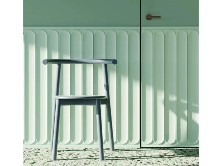 NOEL & MARQUET NMC ARC S ARSTYL Wandpaneel Wandvertäfelung Akustikpaneel 0,36 m2 95 cm x 1,45 cm x 38 cm Weiß