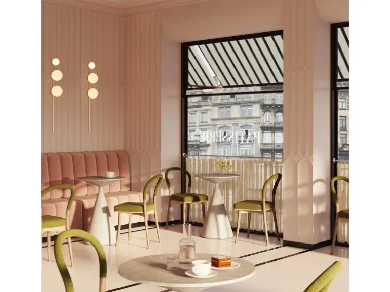 NOEL & MARQUET NMC ARC S ARSTYL Wandpaneel Wandvertäfelung Akustikpaneel 0,36 m2 95 cm x 1,45 cm x 38 cm Weiß