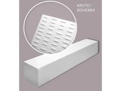 NOEL & MARQUET NMC BOHEMIA-Box ARSTYL 3D Wandpaneele 1 Karton 6 Leisten 12 m Weiß