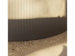 NOEL & MARQUET NMC CANELÉ L FLEX ARSTYL Flexibles Wandpaneel Akustikpaneel 2 m 200 cm x 1,45 cm x 30 cm Weiß