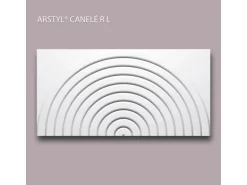 NOEL & MARQUET NMC CANELÉ R L-Box ARSTYL 3D Wandpaneele 1 Karton 9 Paneele 1,62 m2 Weiß