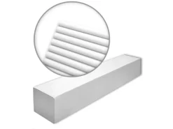 NOEL & MARQUET NMC CANELÉ XL-Box ARSTYL 3D Wandpaneele 1 Karton 3 Leisten 6 m Weiß