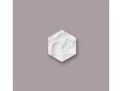 NOEL & MARQUET NMC CORAL ARSTYL 3D Wandpaneel Wandpaneel Zierelement 38 cm x 32,9 cm x 2,5 cm Weiß