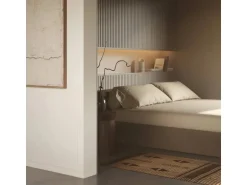 NOEL & MARQUET NMC DORIQUE ARSTYL 3D Wandpaneel Stuckleiste Zierelement 2 m 200 cm x 1,45 cm x 30 cm Weiß