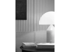 NOEL & MARQUET NMC DORIQUE ARSTYL 3D Wandpaneel Stuckleiste Zierelement 2 m 200 cm x 1,45 cm x 30 cm Weiß