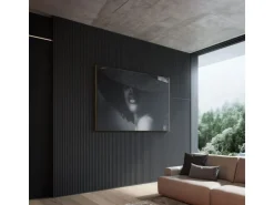 NOEL & MARQUET NMC DORIQUE ARSTYL 3D Wandpaneel Stuckleiste Zierelement 2 m 200 cm x 1,45 cm x 30 cm Weiß