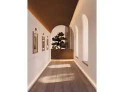 NOEL & MARQUET NMC DORIQUE FLEX ARSTYL 3D Wandpaneel Akustikpaneel Stuckleiste 2 m 200 cm x 1,5 cm x 29,5 cm Weiß