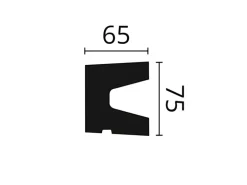 NOEL & MARQUET NMC FA15-Box DOMOSTYL Fenstersohlbänke 1 Karton Set mit 14 Leisten 28 m Weiß