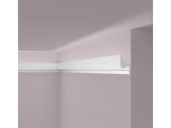 NOEL & MARQUET NMC IL7 Memory ARSTYL Eckleiste Stuckleiste für Indirekte Beleuchtung 2 m 200 cm x 5 cm x 9,2 cm Weiß