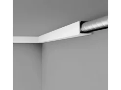 NOEL & MARQUET NMC L1 ARSTYL Abdeckleiste Zierleiste Eckleiste Stuckleiste 2 m 200 cm x 15 cm x 15 cm Weiß