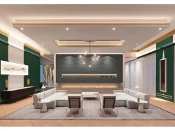 NOEL & MARQUET NMC LIQUID ARSTYL 3D Wandpaneel Wandpaneel Zierelement 113,5 cm x 2,85 cm x 38 cm Weiß