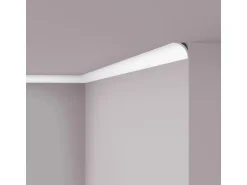 NOEL & MARQUET NMC NE1 Pure NOMASTYL Eckleiste Zierleiste Stuckleiste 2 m 200 cm x 4 cm x 4 cm Weiß