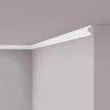 NOEL & MARQUET NMC T4 NOMASTYL Wand- und Friesleiste Zierleiste Eckleiste Stuckleiste 2 m 200 cm x 2 cm x 3 cm Weiß