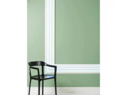 NOEL & MARQUET NMC W1 WALLSTYL Wand- und Friesleiste Eckleiste Indirekte Beleuchtung 2 m 200 cm x 1,8 cm x 5,5 cm Weiß