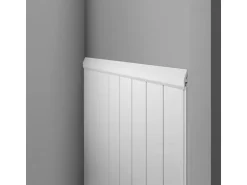 NOEL & MARQUET NMC W1 WALLSTYL Wand- und Friesleiste Eckleiste Indirekte Beleuchtung 2 m 200 cm x 1,8 cm x 5,5 cm Weiß