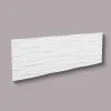 NOEL & MARQUET NMC WAVE ARSTYL 3D Wandpaneel Wandpaneel Zierelement 113,5 cm x 1,85 cm x 38 cm Weiß