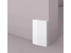 NOEL & MARQUET NMC WB2 WALLSTYL Sockel-Set Zierelement 2 St. Türumrandung 16,2 cm x 3,5 cm x 10 cm Weiß