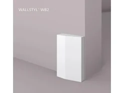 NOEL & MARQUET NMC WB2 WALLSTYL Sockel-Set Zierelement 2 St. Türumrandung 16,2 cm x 3,5 cm x 10 cm Weiß