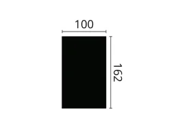NOEL & MARQUET NMC WB2 WALLSTYL Sockel-Set Zierelement 2 St. Türumrandung 16,2 cm x 3,5 cm x 10 cm Weiß