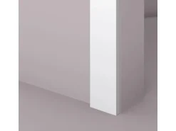 NOEL & MARQUET NMC WD2-2200 WALLSTYL Türumrandung Sockelleiste Wandleiste Friesleiste 2,2 m 220 cm x 1,5 cm x 7 cm Weiß