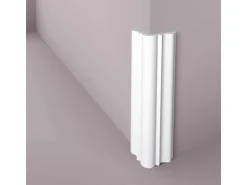 NOEL & MARQUET NMC WE2 WALLSTYL Kantenschutz-Profil Zierleiste Stuckleiste 2 m 200 cm x 3,6 cm x 3,6 cm Weiß