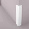 NOEL & MARQUET NMC WE1 WALLSTYL Kantenschutz-Profil Zierleiste Stuckleiste 2 m 200 cm x 3 cm x 3 cm Weiß