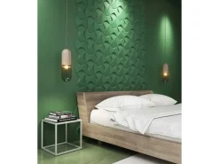 NOEL & MARQUET NMC WING ARSTYL 3D Wandpaneel Wandpaneel Zierelement 25 cm x 17,5 cm x 2,5 cm Weiß