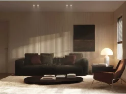 NOEL & MARQUET NMC WL1 WALLSTYL Wand- und Friesleiste Zierleiste Stuckleiste 2 m 200 cm x 1,8 cm x 3,8 cm Weiß