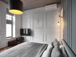 NOEL & MARQUET NMC WL2 WALLSTYL Wand- und Friesleiste Zierleiste Stuckleiste 2 m 200 cm x 2 cm x 4 cm Weiß