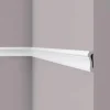 NOEL & MARQUET NMC WL6 WALLSTYL Wand- und Friesleiste Zierleiste Türumrandung 2 m 200 cm x 2,2 cm x 7,5 cm Weiß