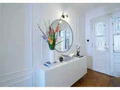 NOEL & MARQUET NMC WL7-Box WALLSTYL Wandleisten 1 Karton Set mit 50 Stuckleisten 100 m Weiß