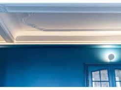 NOEL & MARQUET NMC WT3 WALLSTYL Eckleiste Zierleiste Stuckleiste für Indirekte Beleuchtung 2 m 200 cm x 11 cm x 8 cm Weiß