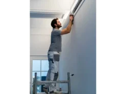 NOEL & MARQUET NMC WT3 WALLSTYL Eckleiste Zierleiste Stuckleiste für Indirekte Beleuchtung 2 m 200 cm x 11 cm x 8 cm Weiß