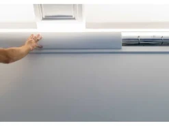 NOEL & MARQUET NMC WT3 WALLSTYL Eckleiste Zierleiste Stuckleiste für Indirekte Beleuchtung 2 m 200 cm x 11 cm x 8 cm Weiß