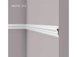 NOEL & MARQUET NMC Z13 ARSTYL Wand- und Friesleiste Zierleiste Stuckleiste 2 m 200 cm x 2,2 cm x 8 cm Weiß