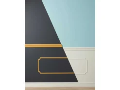 NOEL & MARQUET NMC Z13 ARSTYL Wand- und Friesleiste Zierleiste Stuckleiste 2 m 200 cm x 2,2 cm x 8 cm Weiß