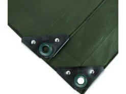Noor Abdeckplane Super 200 g/m² Gewebeplane 3 m x 6 m Grün