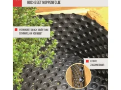 Noor Noppenfolie für Holz-Hochbeete 1,00 x 5,0 m