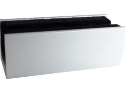 Novadoors Bodenführung für Glasschiebetüren Edelstahloptik