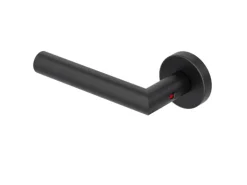 Novadoors Türgriffgarnitur Nova Mio Rosettenlos Smart2Lock Links Schwarz