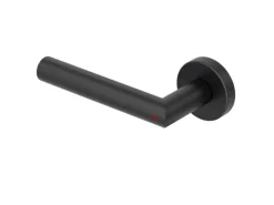 Novadoors Türgriffgarnitur Nova Mio Rosettenlos Smart2Lock Links Schwarz