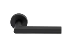 Novadoors Türgriffgarnitur Nova Mio Rosettenlos Smart2Lock Rechts Schwarz