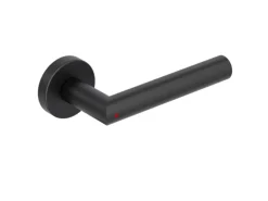 Novadoors Türgriffgarnitur Nova Mio Rosettenlos Smart2Lock Rechts Schwarz