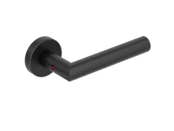 Novadoors Türgriffgarnitur Nova Mio Rosettenlos Smart2Lock Rechts Schwarz