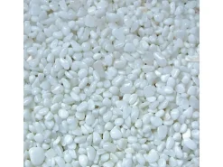 Nuber Aquarien-Zierkies 2 - 3 mm Natur Weiss Rund 5 kg